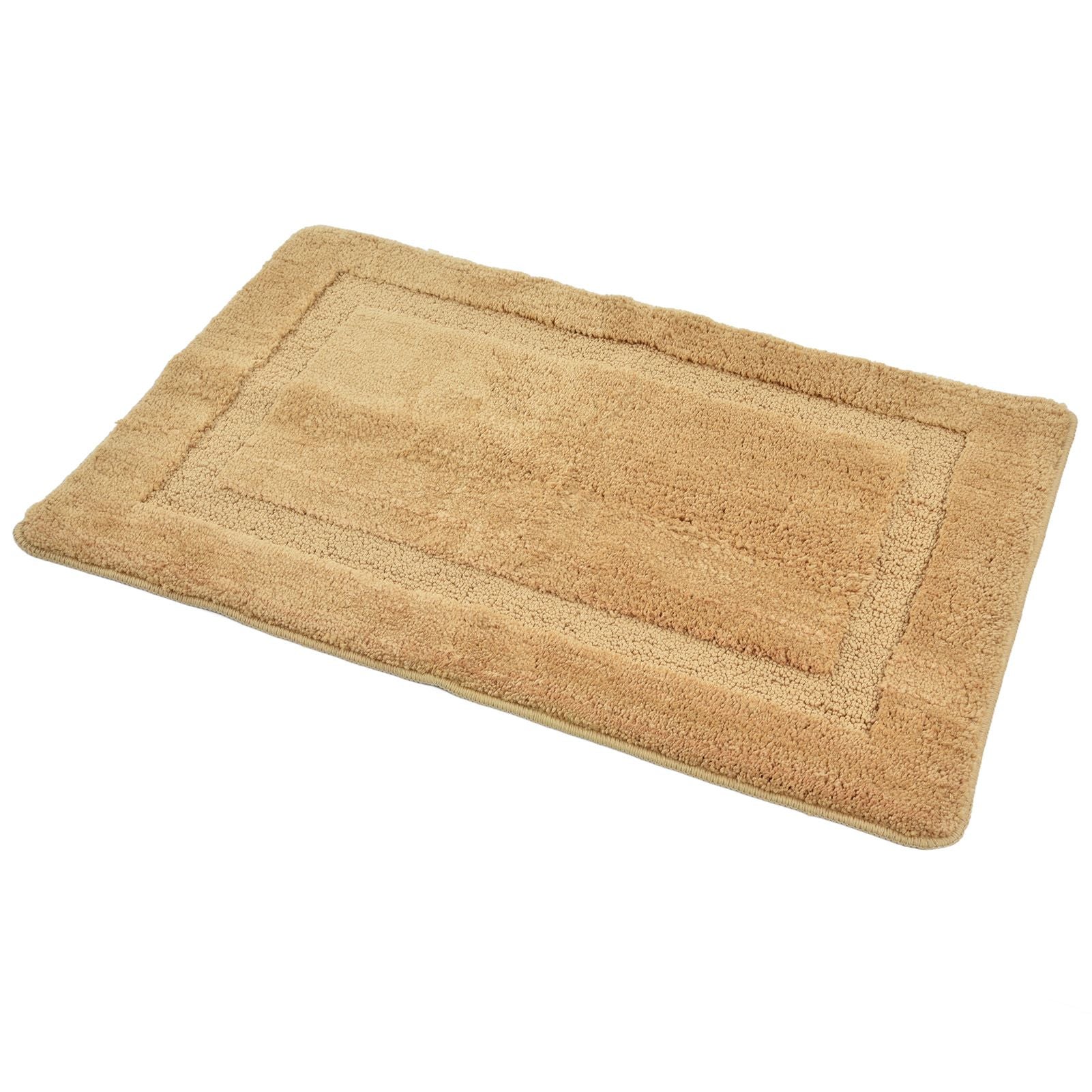Bathroom Mats 50x80cm Rectangle Door Mat Absorbs Water Quickly Polyester Antiskid Bathroom Carpet for Bedroom V1294-YM0523-3117220041611