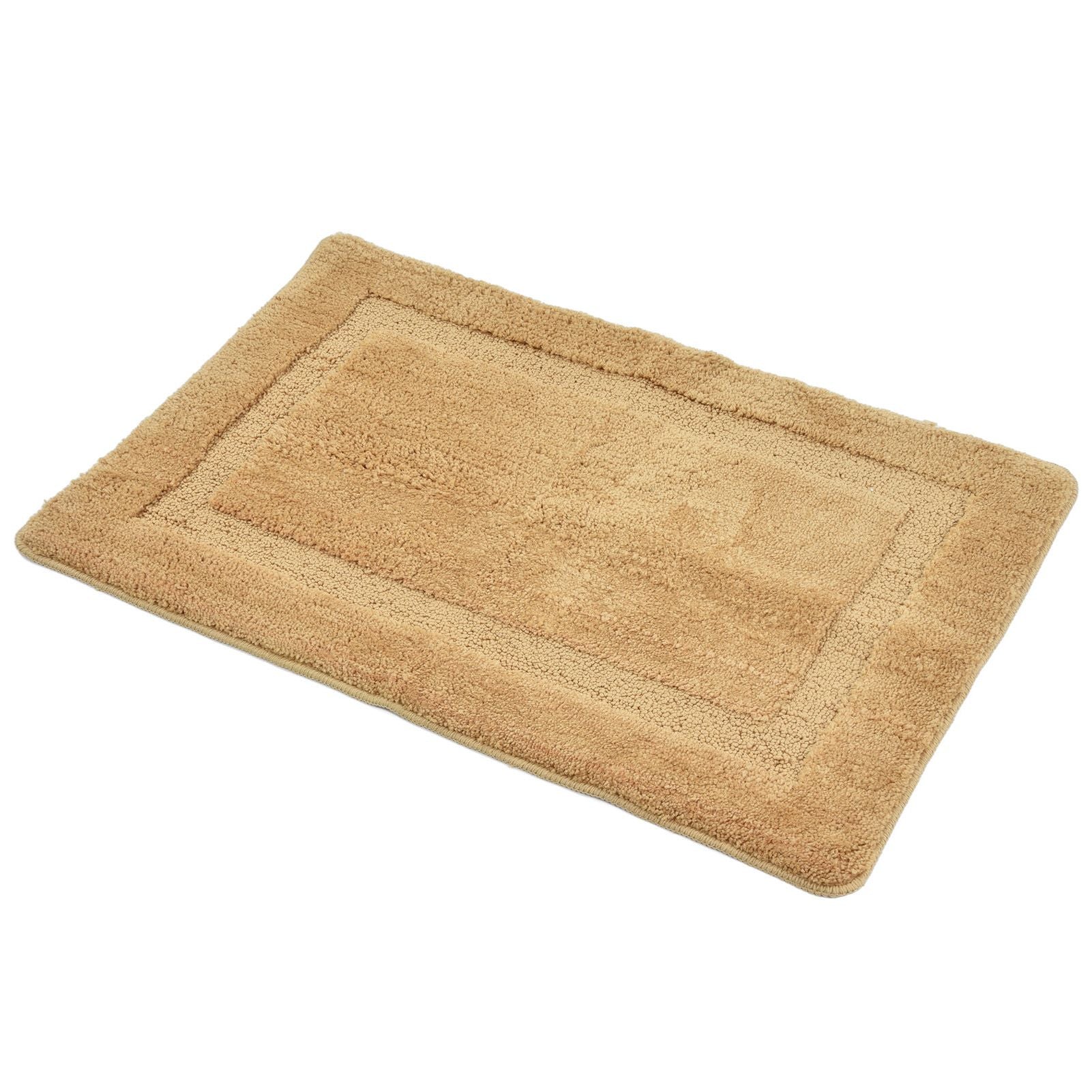 Bathroom Mats 50x80cm Rectangle Door Mat Absorbs Water Quickly Polyester Antiskid Bathroom Carpet for Bedroom V1294-YM0523-3117220041611