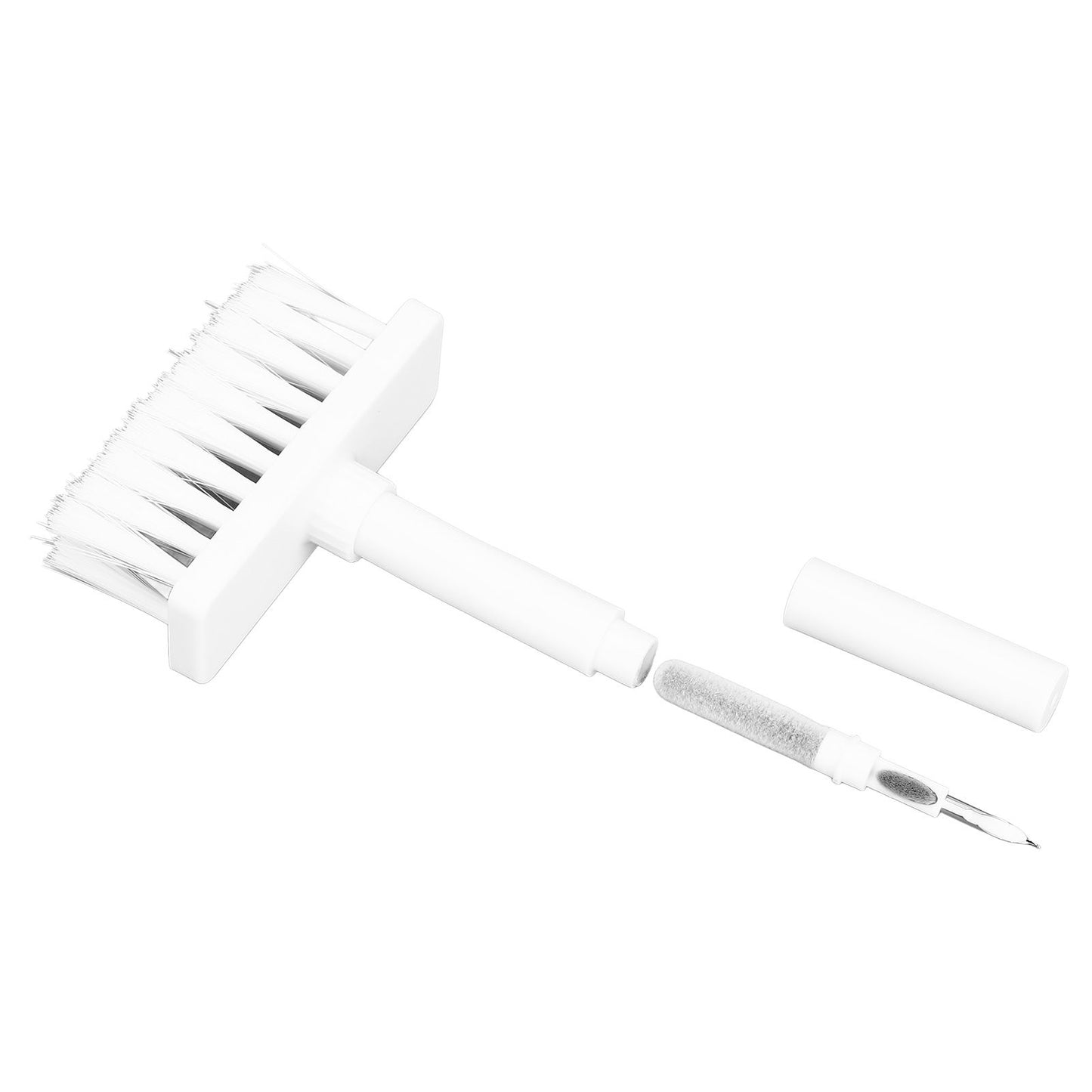 Keyboard Brush Separate Double Head Design 5 in 1 Multifunction 3 Row Design Plastic Cleaning Brush Pen for V1294-YM0523-3117220042011