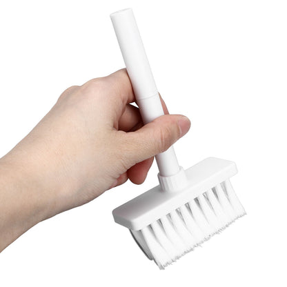 Keyboard Brush Separate Double Head Design 5 in 1 Multifunction 3 Row Design Plastic Cleaning Brush Pen for V1294-YM0523-3117220042011
