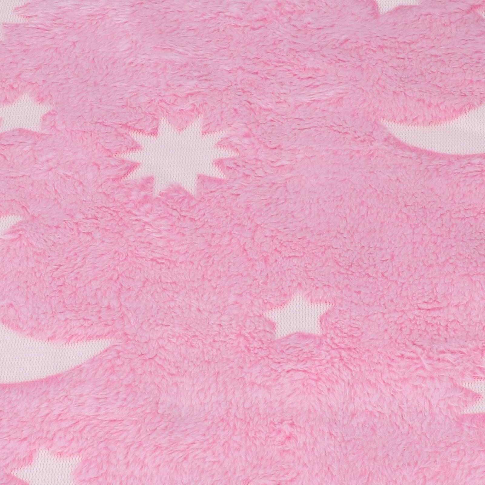 1.52x1M Luminous Blanket Double Sided Polyester Glowing Blanket Bedroom Air Conditioning Blanket for KidsPink V1294-YM0523-3117220043111