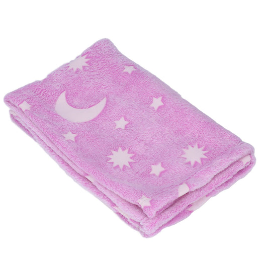 1.52x1M Luminous Blanket Double Sided Polyester Glowing Blanket Bedroom Air Conditioning Blanket for V1294-YM0523-3117220043112