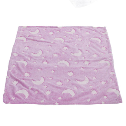 1.52x1M Luminous Blanket Double Sided Polyester Glowing Blanket Bedroom Air Conditioning Blanket for V1294-YM0523-3117220043112