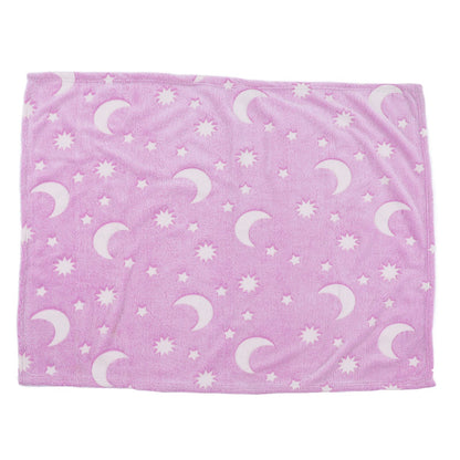 1.52x1M Luminous Blanket Double Sided Polyester Glowing Blanket Bedroom Air Conditioning Blanket for V1294-YM0523-3117220043112