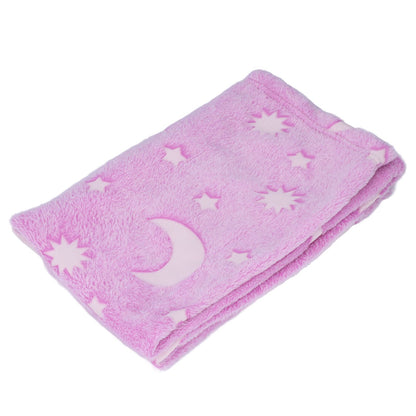 1.52x1M Luminous Blanket Double Sided Polyester Glowing Blanket Bedroom Air Conditioning Blanket for V1294-YM0523-3117220043112