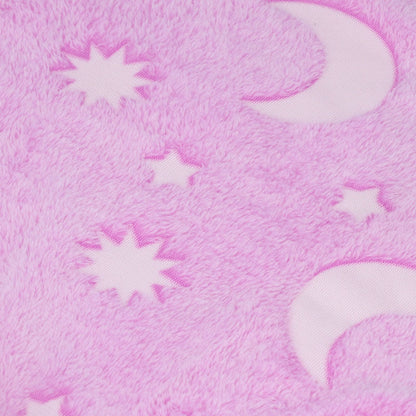 1.52x1M Luminous Blanket Double Sided Polyester Glowing Blanket Bedroom Air Conditioning Blanket for V1294-YM0523-3117220043112