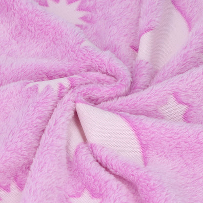 1.52x1M Luminous Blanket Double Sided Polyester Glowing Blanket Bedroom Air Conditioning Blanket for V1294-YM0523-3117220043112