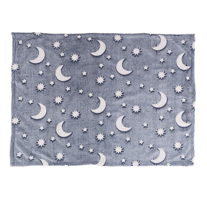 1.52x1M Luminous Blanket Double Sided Polyester Glowing Blanket Bedroom Air Conditioning Blanket for V1294-YM0523-3117220043114