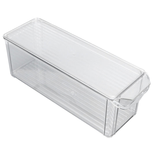 Clear Organizing Bin Large Capacity Transparent Food Grade Plastic Multifunction Portable Durable Pantry V1294-YM0523-3117220043812