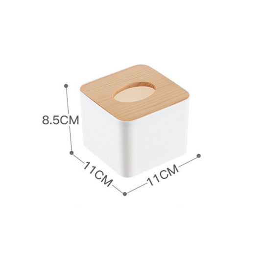 Tissue Box Holder Large Capacity Detachable Mini Tissue Storage Container for Bathroom Bedroom Dressers V1294-YM0523-3117220044111