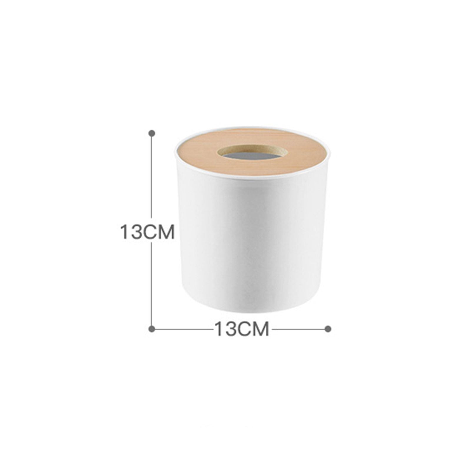 Tissue Box Holder Large Capacity Detachable Mini Tissue Storage Container for Bathroom Bedroom Dressers V1294-YM0523-3117220044112
