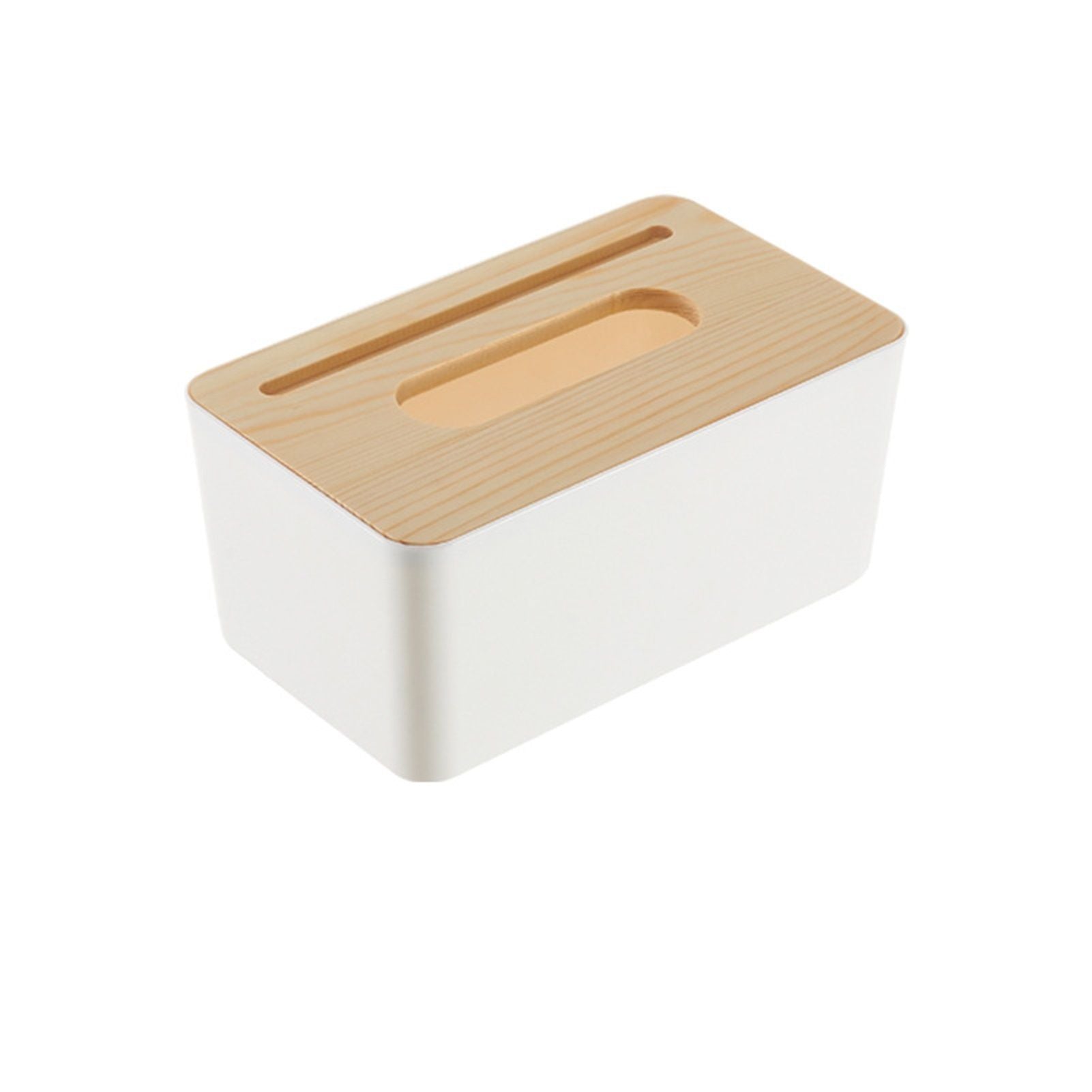 Tissue Box Holder Large Capacity Detachable Mini Tissue Storage Container for Bathroom Bedroom Dressers V1294-YM0523-3117220044113