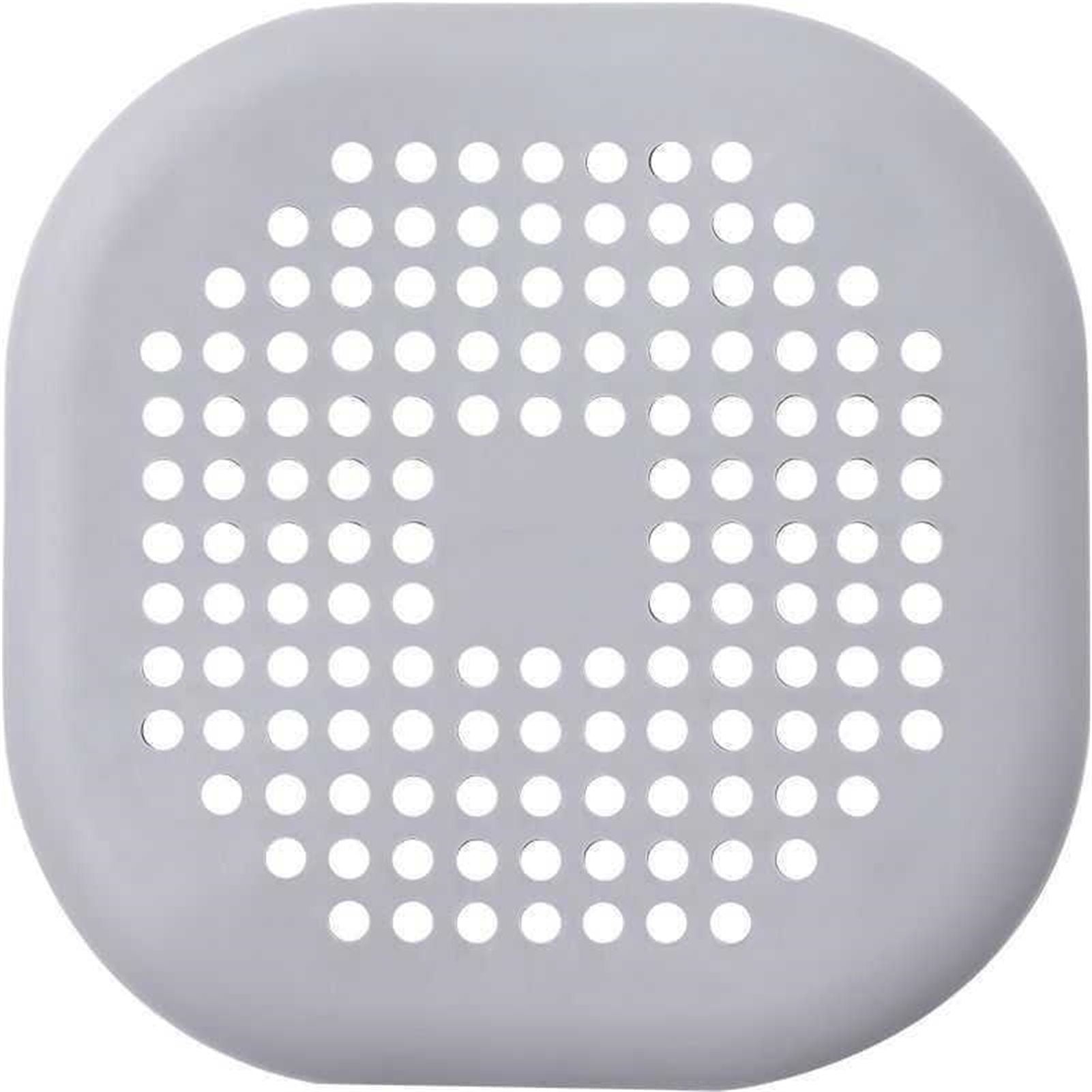 Sewer Floor Drain Net With Suction Cup Shower Drain Hair Cover Kitchen Bathroom Floor Drain PadGray V1294-YM0523-3117220044212