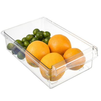 Clear Organizing Bin Durable ABS PET Drawer Type Transparent Design Wide Application Egg Storage BinVegetable V1294-YM0523-3117220044311