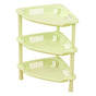 3 Layers Bathroom Standing Shelf Bathroom Stand PP Land Installation Bathroom Rack Storage Shelves for V1294-YM0523-3117220044413