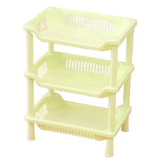 3 Layers Bathroom Standing Shelf Bathroom Stand PP Land Installation Bathroom Rack Storage Shelves for V1294-YM0523-3117220044414