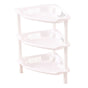 3 Layers Bathroom Standing Shelf Bathroom Stand PP Land Installation Bathroom Rack Storage Shelves for V1294-YM0523-3117220044415