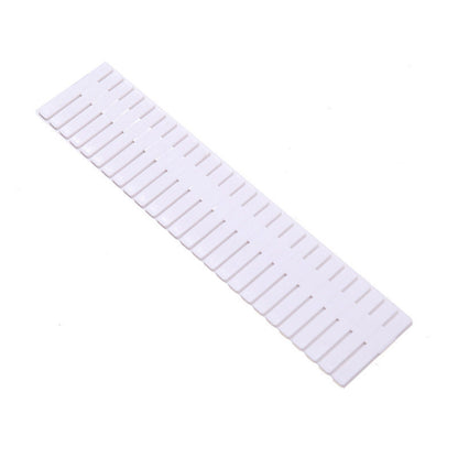 4PCS Drawer Divider Organizer Plastic Drawer Storage Partition Home Adjustable ClapboardWhite Lengthened V1294-YM0523-3117220045212