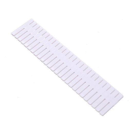 4PCS Drawer Divider Organizer Plastic Drawer Storage Partition Home Adjustable ClapboardWhite Lengthened V1294-YM0523-3117220045212