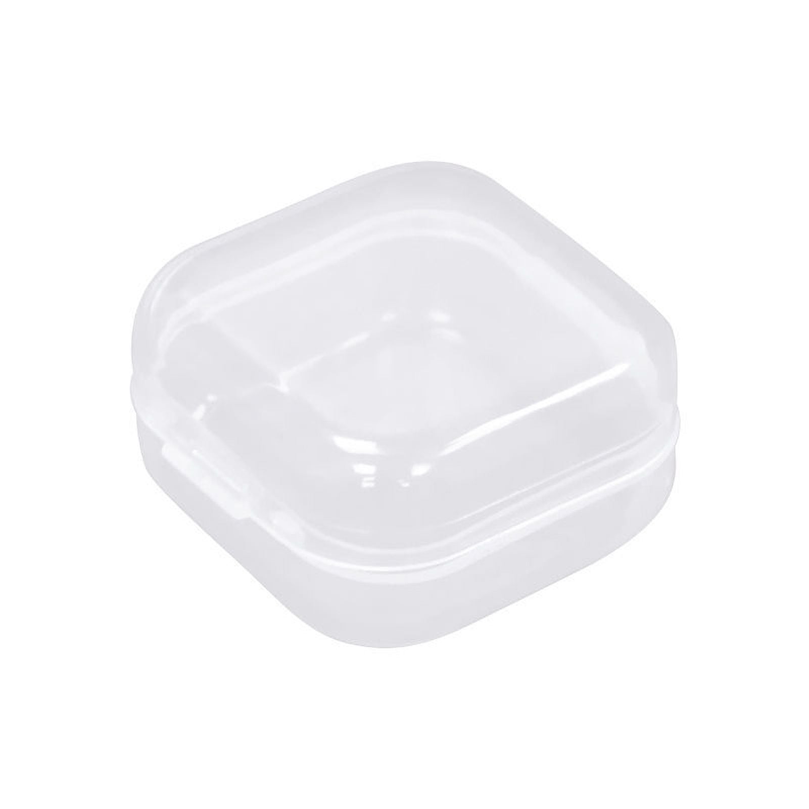 Small Clear Box Transparent Sturdy Durable PP Glossy Surface Wide Application Bead Box for Jewelry Pills V1294-YM0523-3117220046311