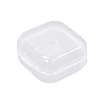 Small Clear Box Transparent Sturdy Durable PP Glossy Surface Wide Application Bead Box for Jewelry Pills V1294-YM0523-3117220046311