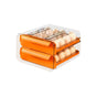 Egg Drawer Double Layer Toxic Free Transparent Thicken Large Capacity Egg Storage Box with Handle for V1294-YM0523-3117220048012