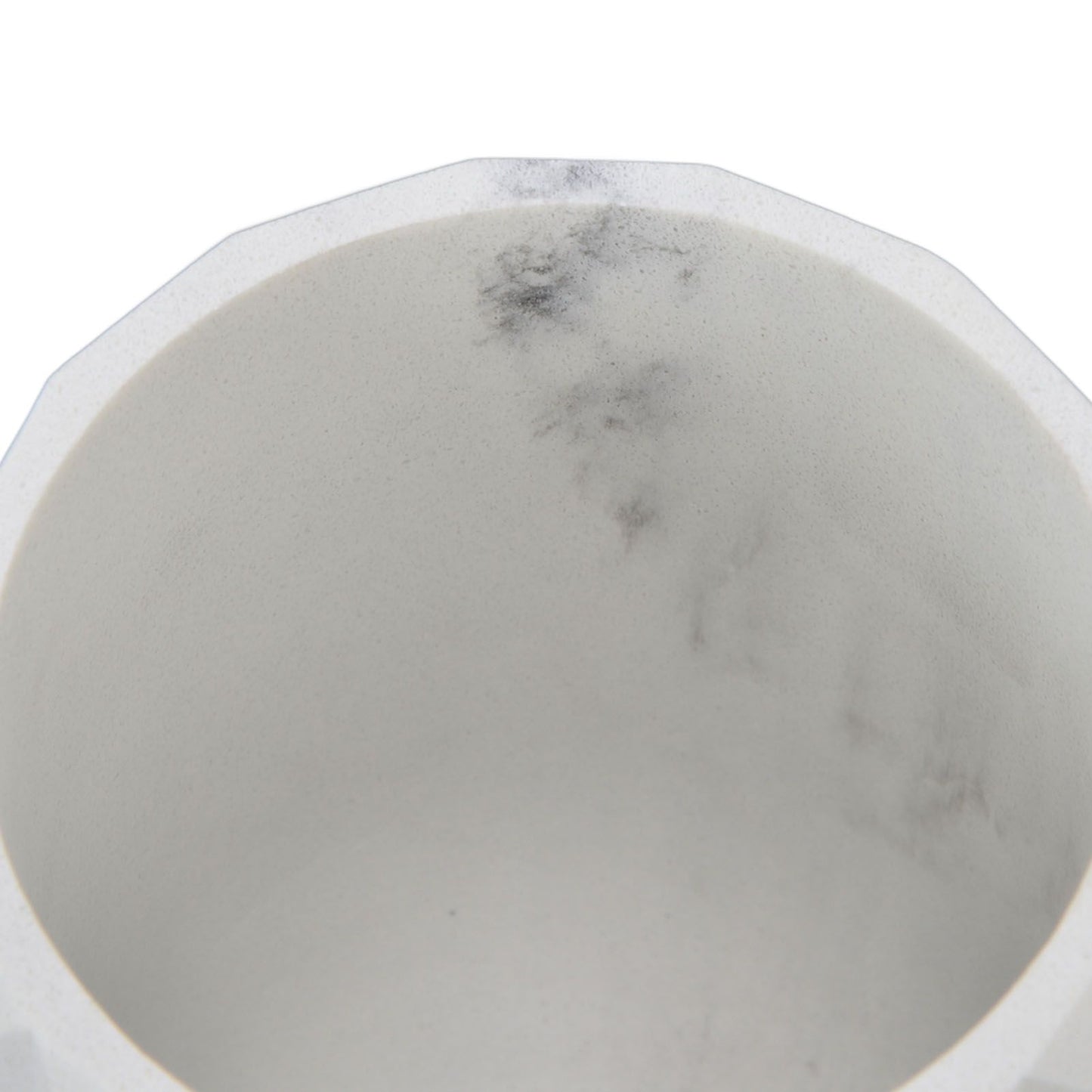 Makeup Brush Holder Durable Glossy Resin Large Capacity Modern Design Marble Vein Makeup Brush Organizer V1294-YM0523-3117220048711