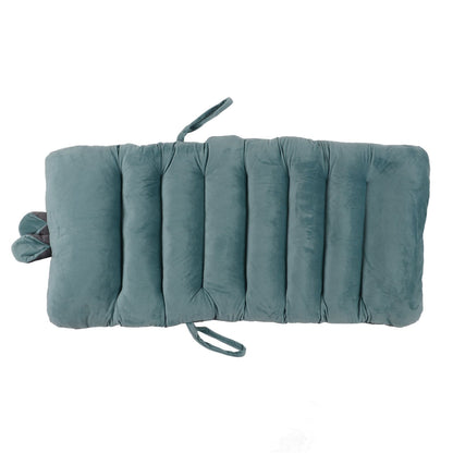 Integrated Recliner Backrest Cushion Plush PP Cotton Back Support Office Chair Sofa CushionBlue 45x100cm V1294-YM0523-3117220049313