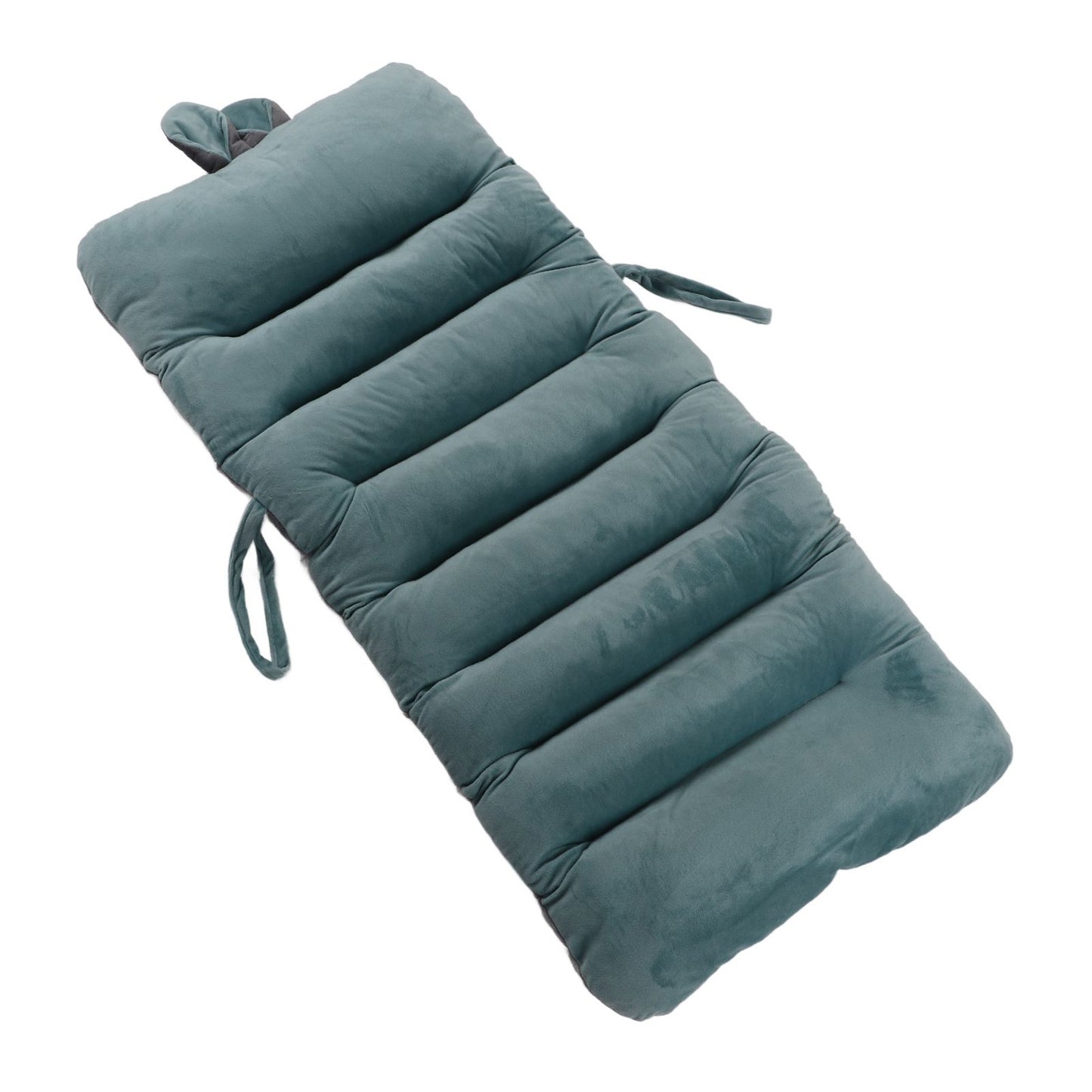 Integrated Recliner Backrest Cushion Plush PP Cotton Back Support Office Chair Sofa CushionBlue 45x100cm V1294-YM0523-3117220049313