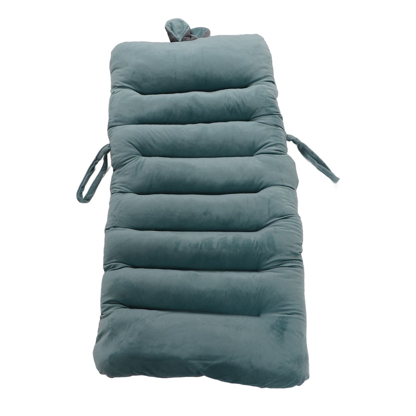Integrated Recliner Backrest Cushion Plush PP Cotton Back Support Office Chair Sofa CushionBlue 45x100cm V1294-YM0523-3117220049313