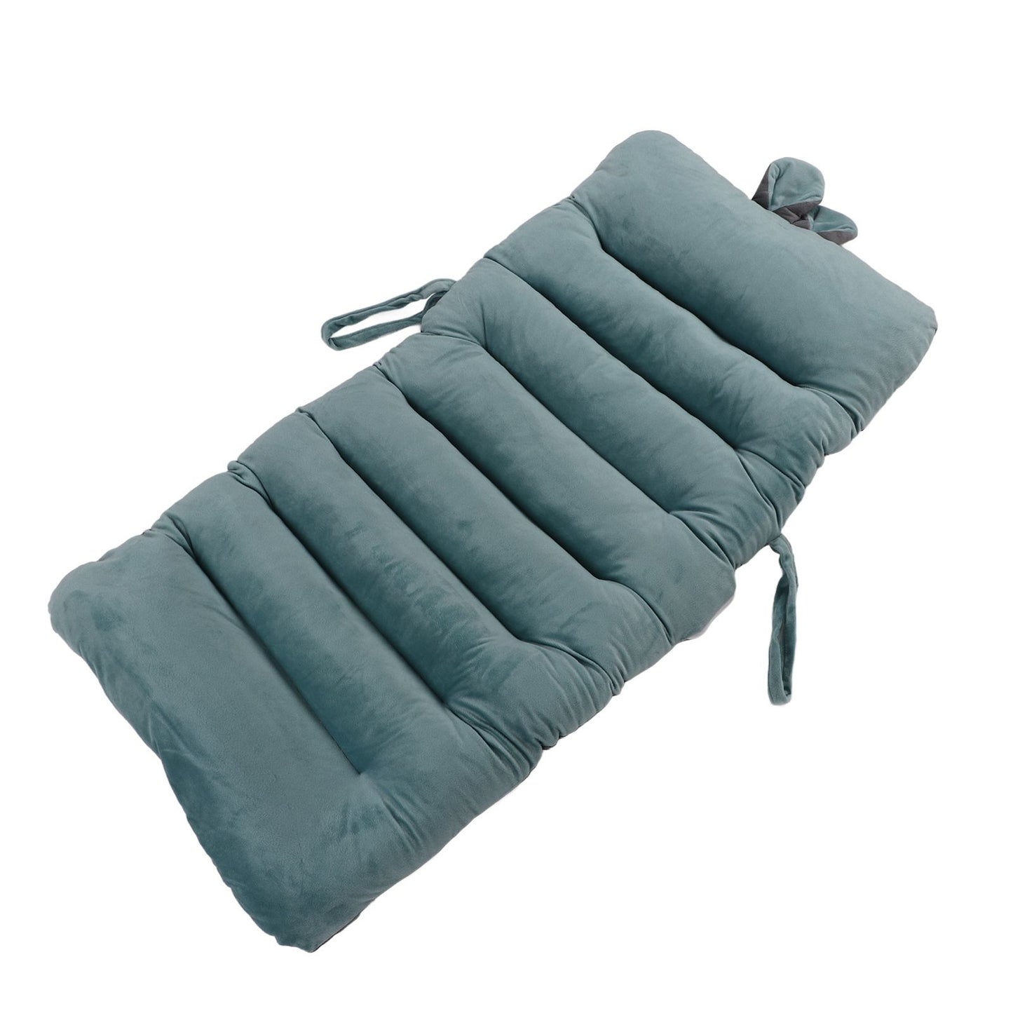 Integrated Recliner Backrest Cushion Plush PP Cotton Back Support Office Chair Sofa CushionBlue 45x100cm V1294-YM0523-3117220049313