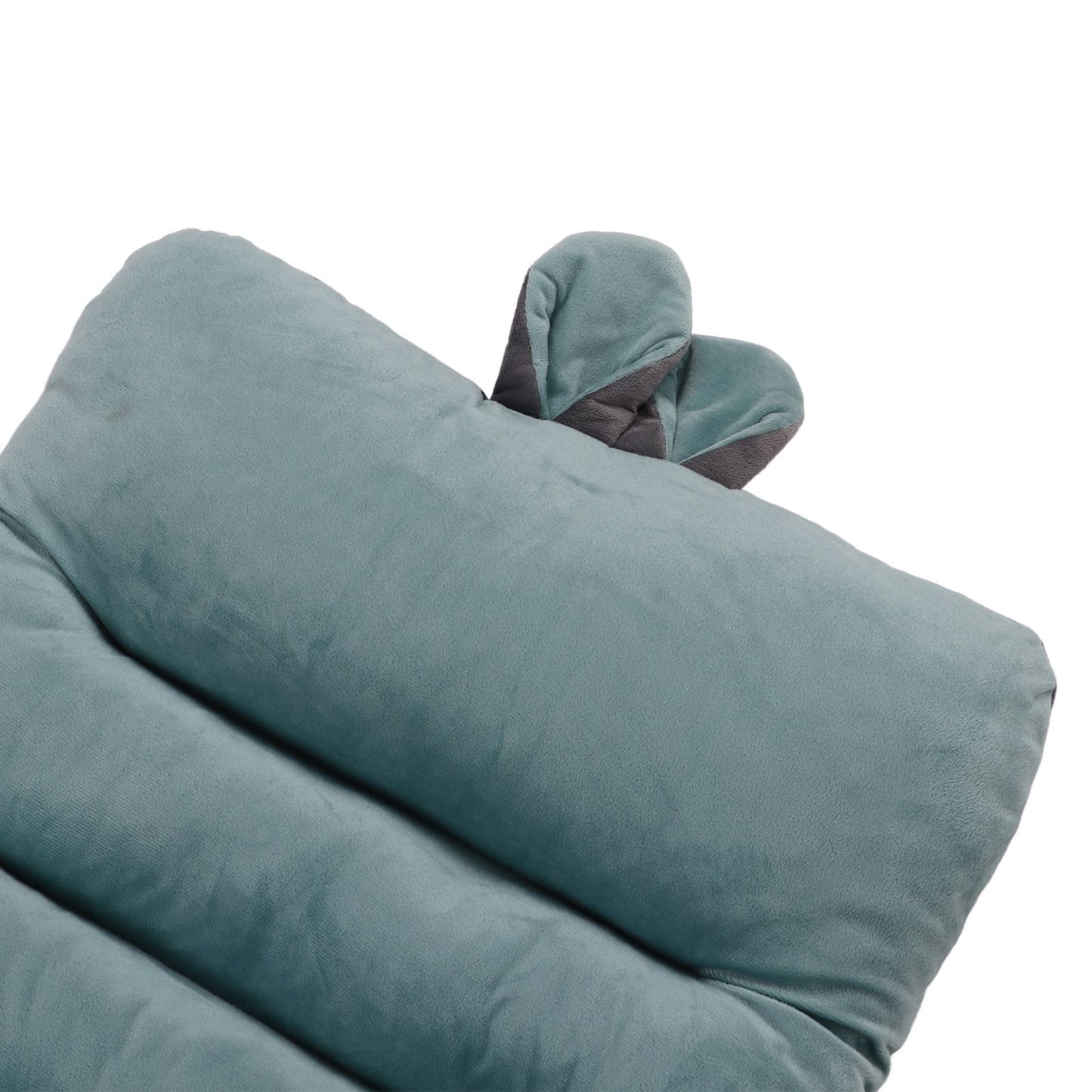 Integrated Recliner Backrest Cushion Plush PP Cotton Back Support Office Chair Sofa CushionBlue 45x100cm V1294-YM0523-3117220049313