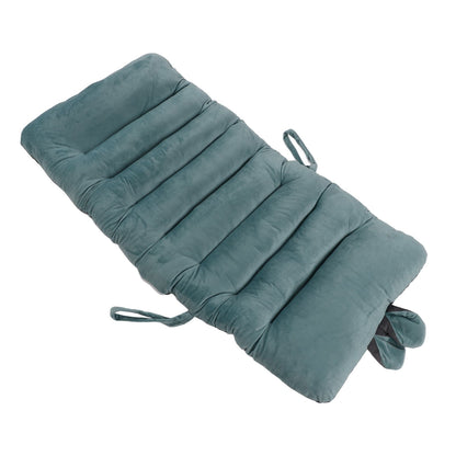 Integrated Recliner Backrest Cushion Plush PP Cotton Back Support Office Chair Sofa CushionBlue 45x100cm V1294-YM0523-3117220049313