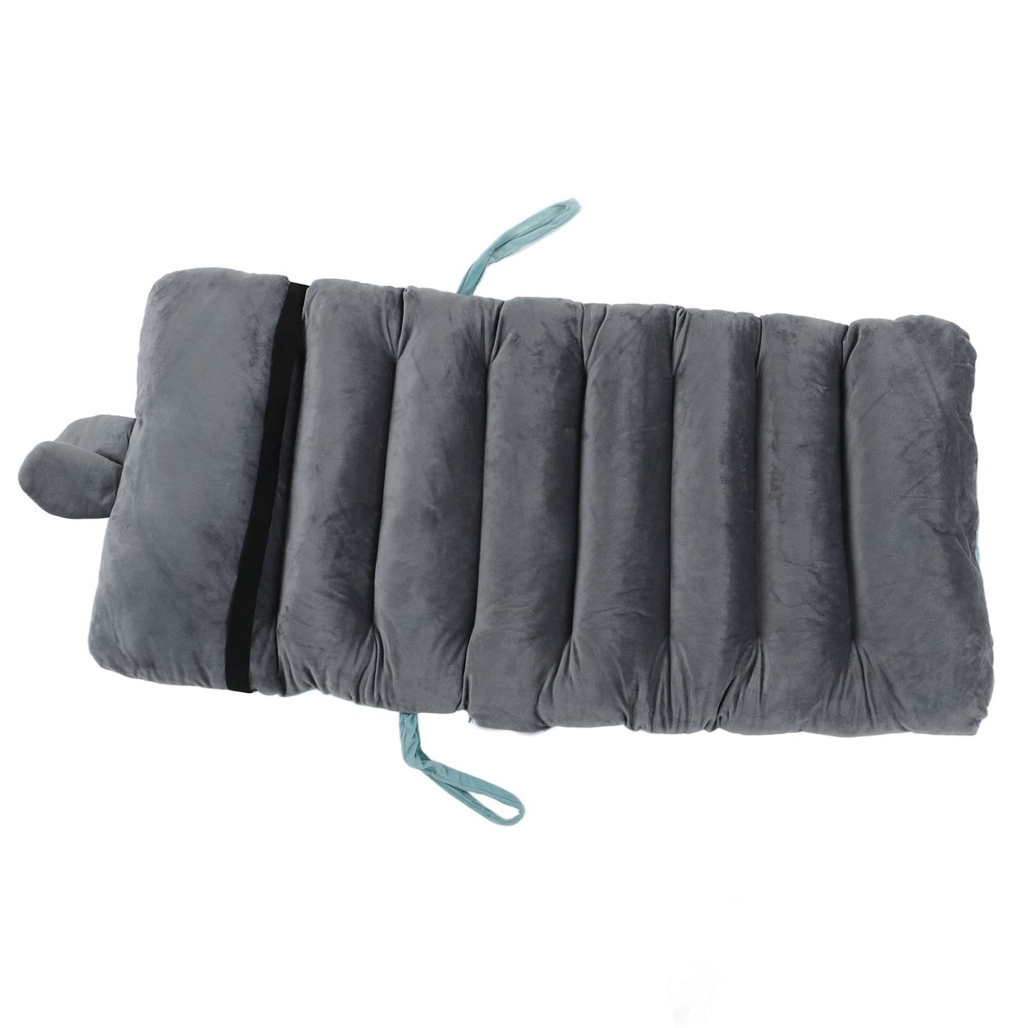 Integrated Recliner Backrest Cushion Plush PP Cotton Back Support Office Chair Sofa CushionBlue 45x100cm V1294-YM0523-3117220049313