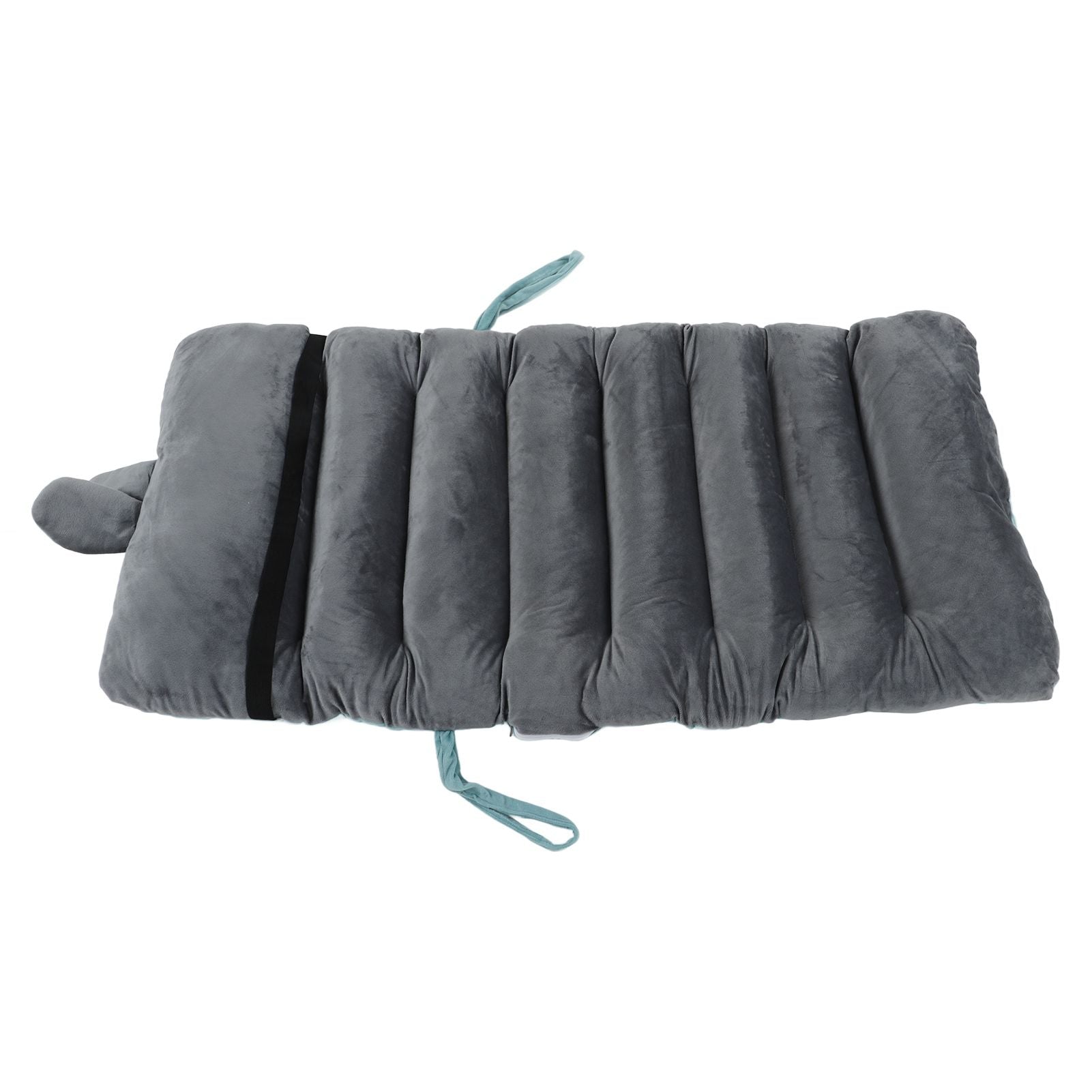 Integrated Recliner Backrest Cushion Plush PP Cotton Back Support Office Chair Sofa CushionBlue 45x100cm V1294-YM0523-3117220049313