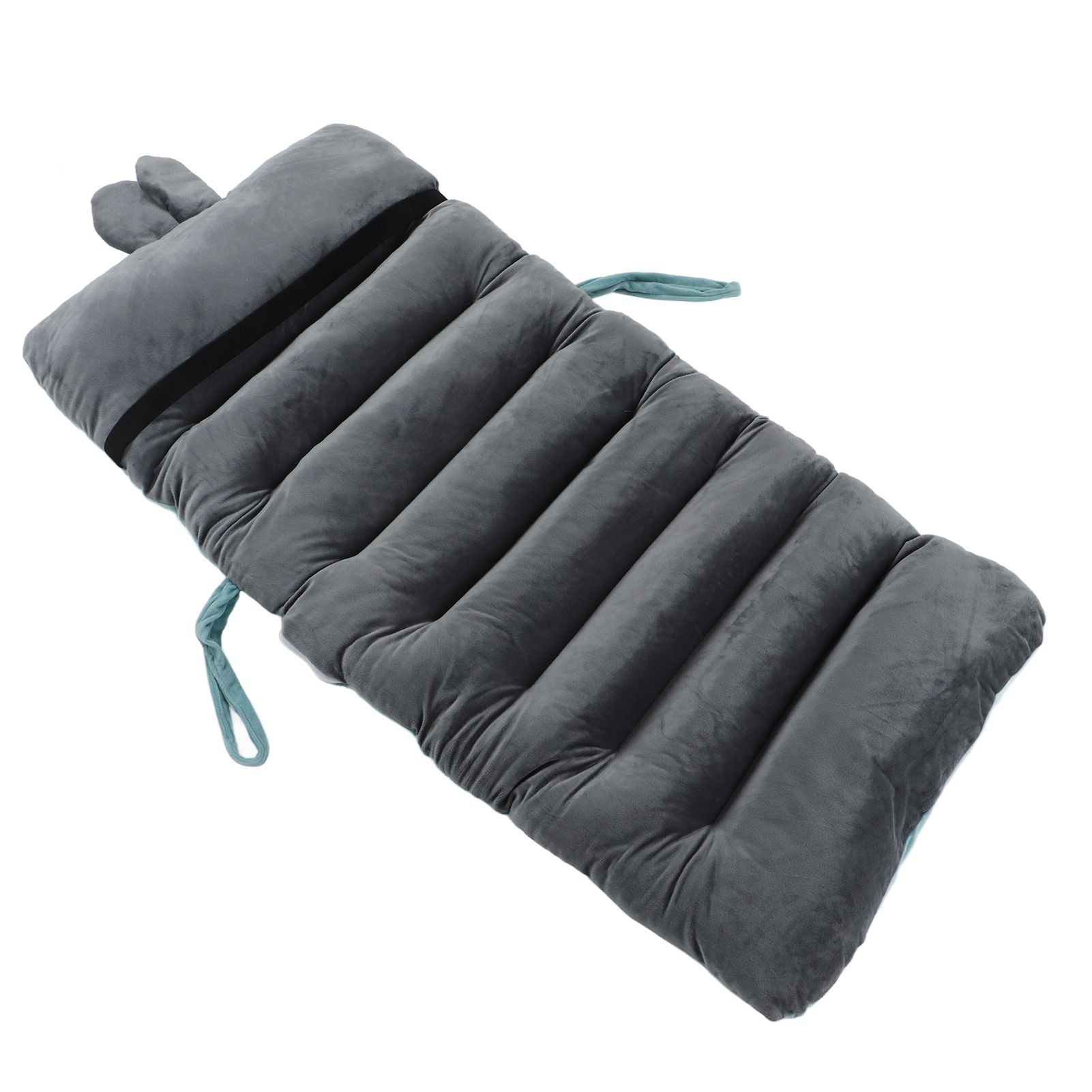 Integrated Recliner Backrest Cushion Plush PP Cotton Back Support Office Chair Sofa CushionBlue 45x100cm V1294-YM0523-3117220049313