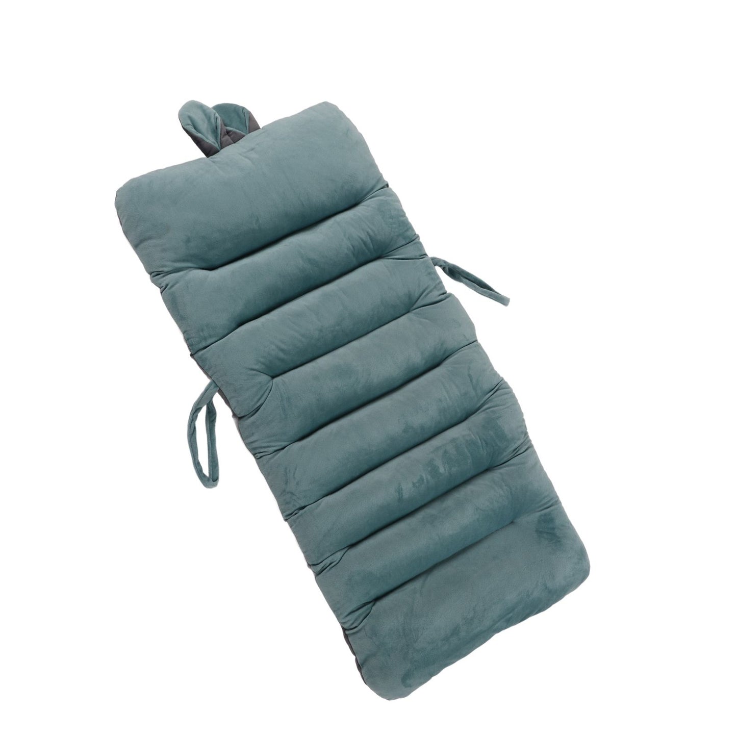 Integrated Recliner Backrest Cushion Plush PP Cotton Back Support Office Chair Sofa CushionBlue 45x100cm V1294-YM0523-3117220049313