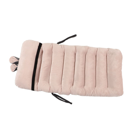 Integrated Recliner Backrest Cushion Plush PP Cotton Back Support Office Chair Sofa CushionLight Pink 45x100cm V1294-YM0523-3117220049316