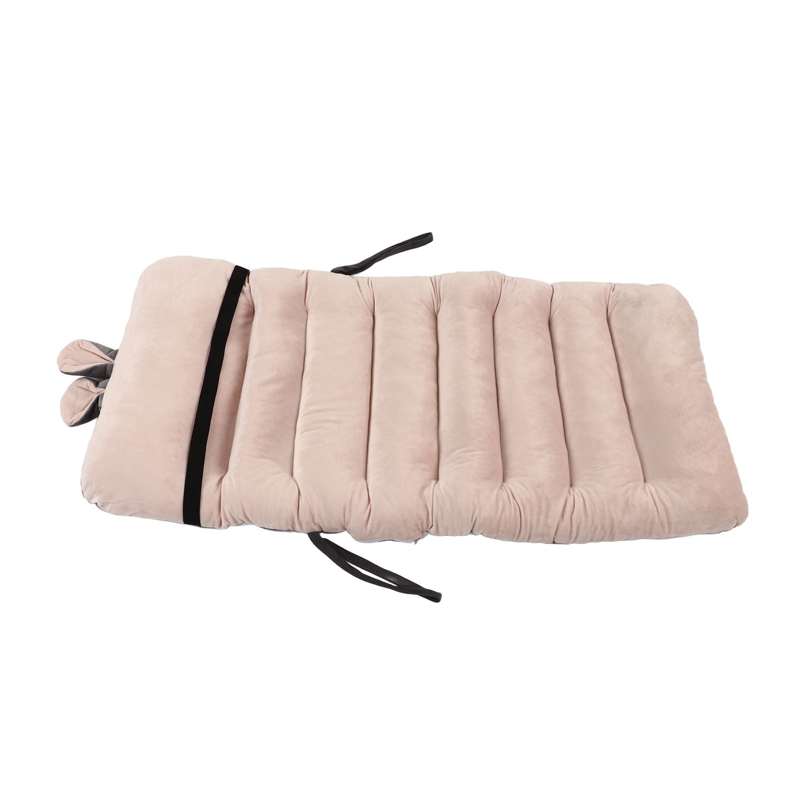 Integrated Recliner Backrest Cushion Plush PP Cotton Back Support Office Chair Sofa CushionLight Pink 45x100cm V1294-YM0523-3117220049316