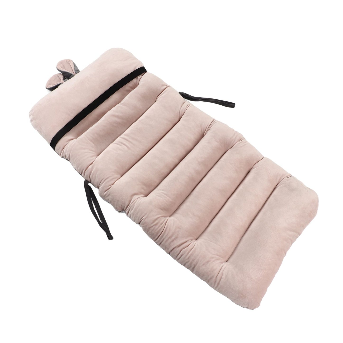 Integrated Recliner Backrest Cushion Plush PP Cotton Back Support Office Chair Sofa CushionLight Pink 45x100cm V1294-YM0523-3117220049316