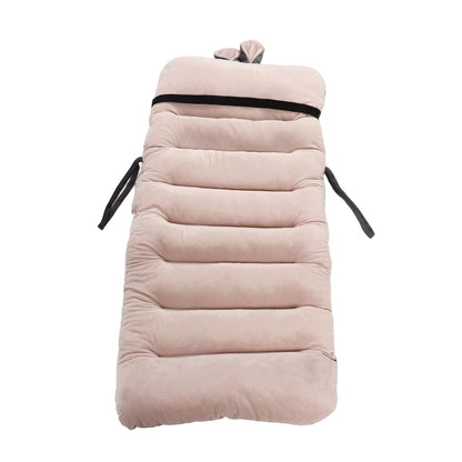 Integrated Recliner Backrest Cushion Plush PP Cotton Back Support Office Chair Sofa CushionLight Pink 45x100cm V1294-YM0523-3117220049316