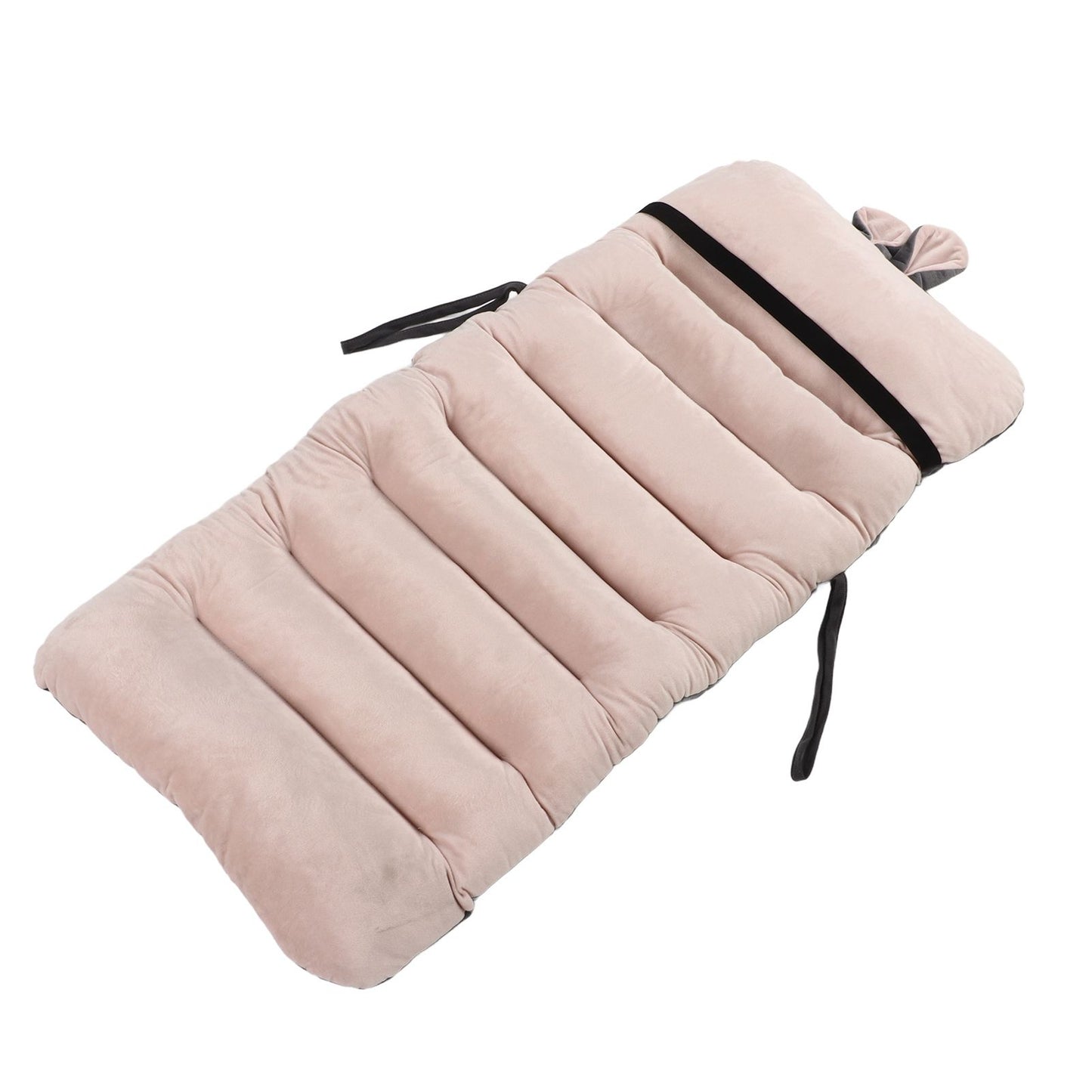 Integrated Recliner Backrest Cushion Plush PP Cotton Back Support Office Chair Sofa CushionLight Pink 45x100cm V1294-YM0523-3117220049316