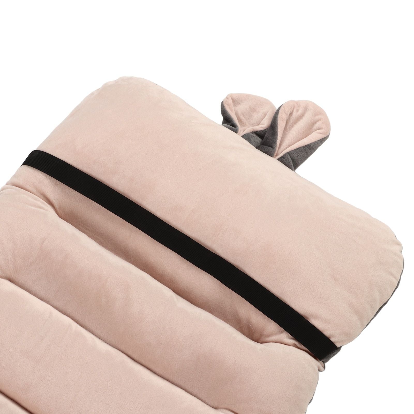 Integrated Recliner Backrest Cushion Plush PP Cotton Back Support Office Chair Sofa CushionLight Pink 45x100cm V1294-YM0523-3117220049316