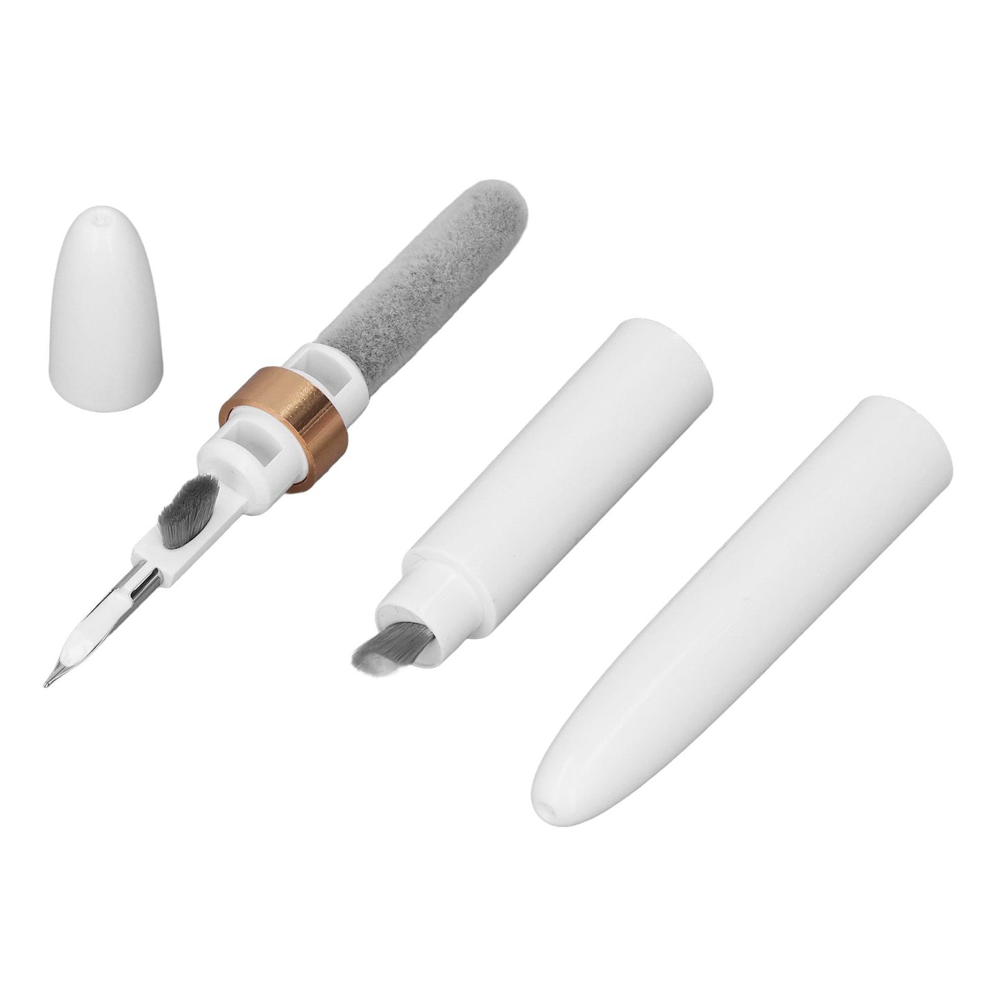 Bluetooth Earbuds Cleaning Pen Multifunction Earphones Case Cleaning Tools for IOS Earbuds Gold V1294-YM0523-3117220050411