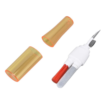 Bluetooth Earbuds Cleaning Kit Multi Function Portable Earphone Brush Dust Removal Pen for IOS White V1294-YM0523-3117220050511
