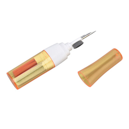 Bluetooth Earbuds Cleaning Kit Multi Function Portable Earphone Brush Dust Removal Pen for IOS White V1294-YM0523-3117220050511