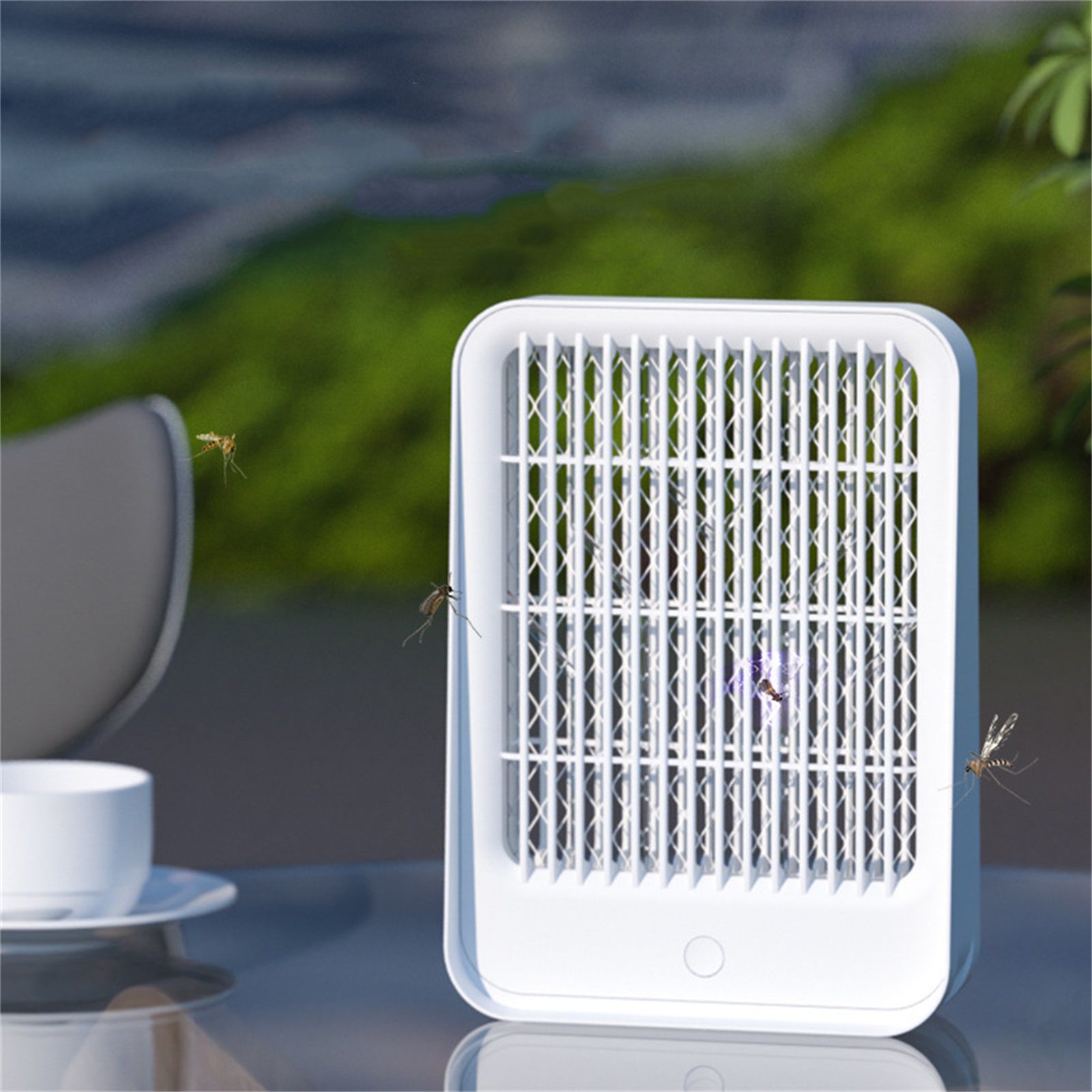 Electric Bug Trap Lamp Mosquito Killer Pest Repeller 360-400nm LED USB Charging for Outdoor Indoor Bedroom V1294-YM0523-3117220050911