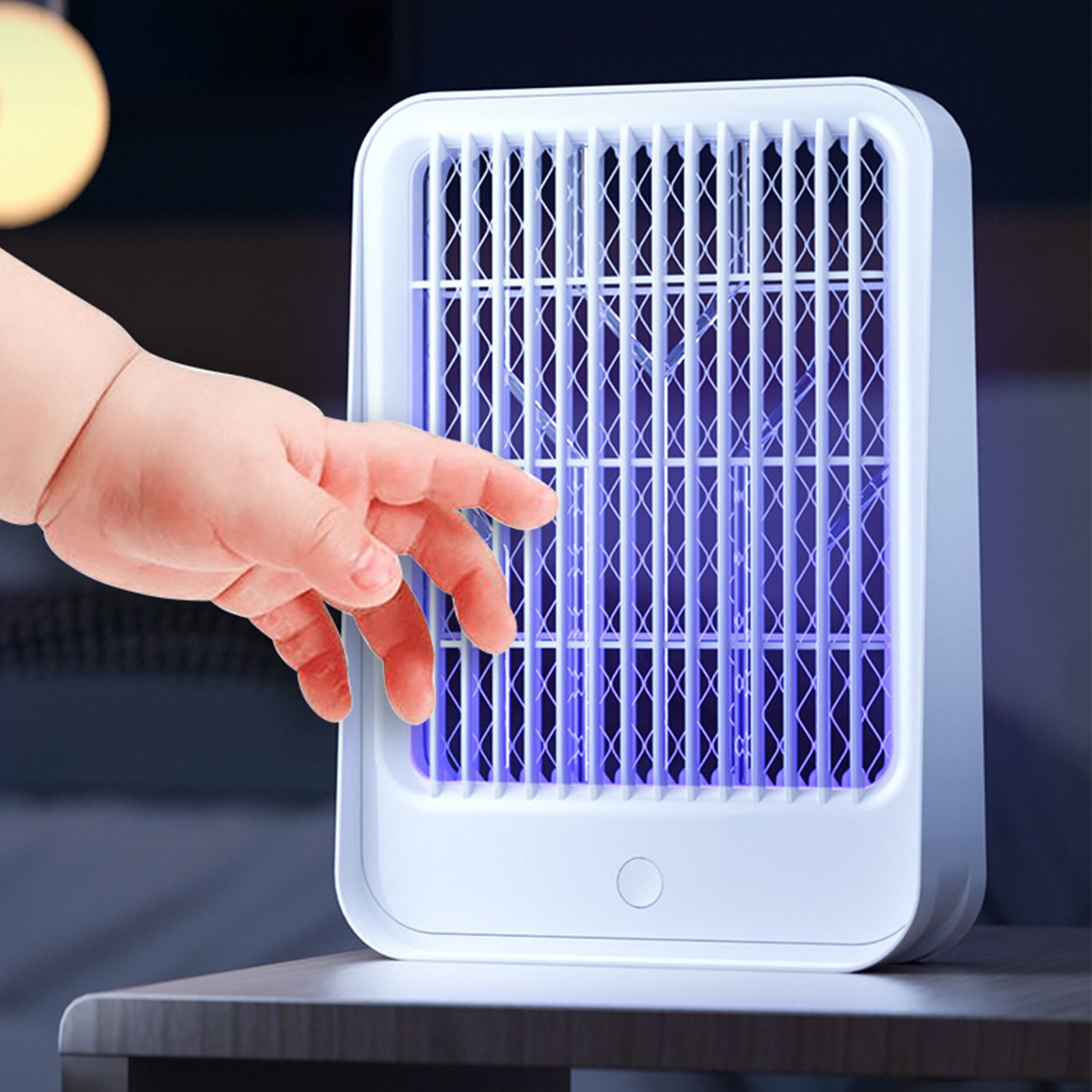 Electric Bug Trap Lamp Mosquito Killer Pest Repeller 360-400nm LED USB Charging for Outdoor Indoor Bedroom V1294-YM0523-3117220050911