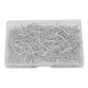 500pcs Stainless Steel T Pins 27mm/1.06in Wig T Pins T Shaped Needles with Plastic Box for Sewing Modelling V1294-YM0523-3117220052111