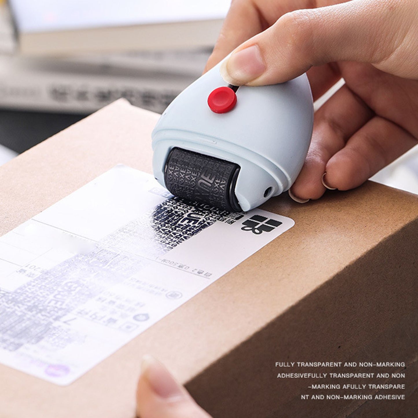 Identity Protection Roller Stamps Effective Cover Protect Intimacy Mini Portable Box Cutter for Household V1294-YM0523-3117220054812